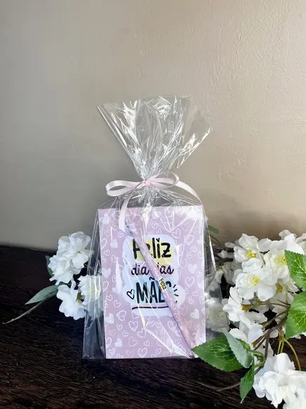 Bloquinho com Lapis Personalizado 14x10 Dia das Mães
