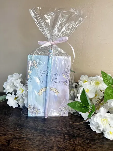 Bloquinho com Lapis Personalizado 15x10 Dia das Mães