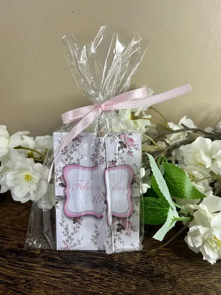Bloquinho com Lapis Personalizado Dia das Mães