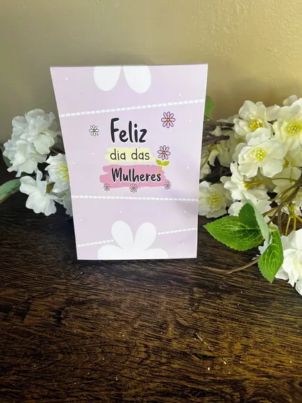 Bloquinho Personalizado 14x10 Dia das Mulheres