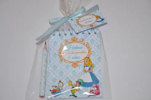 Bloquinho Personalizado Alice no País das Maravilhas
