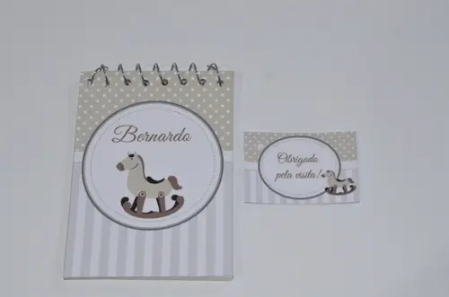 Bloquinho Personalizado Cavalinho