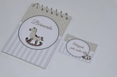 Bloquinho Personalizado Cavalinho