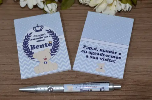 Bloquinho Personalizado com Caneta
