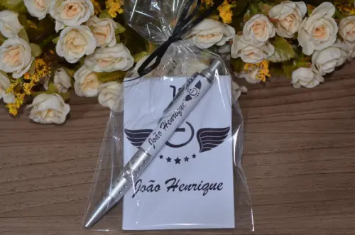 Bloquinho Personalizado com Caneta