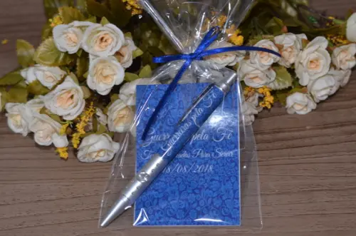 Bloquinho Personalizado com Caneta