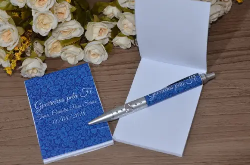 Bloquinho Personalizado com Caneta