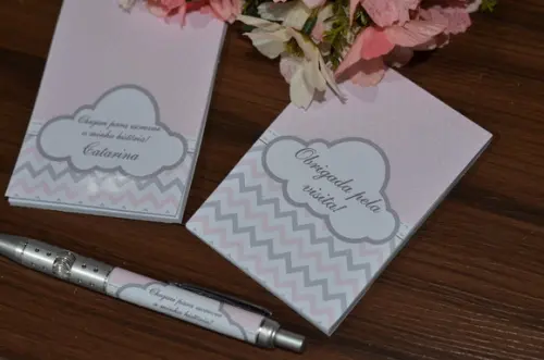 Bloquinho Personalizado com Caneta