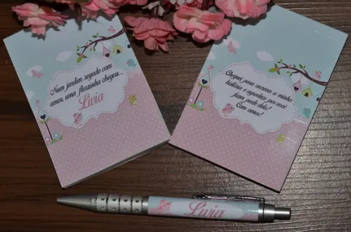 Bloquinho Personalizado com Caneta