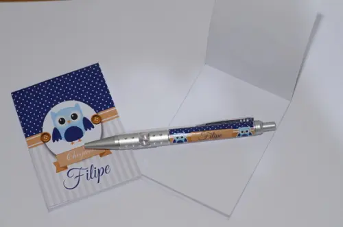 Bloquinho Personalizado com Caneta