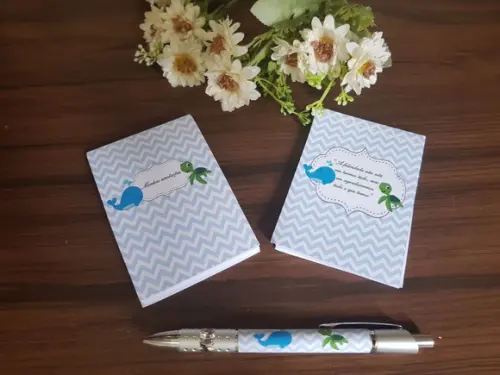 Bloquinho Personalizado com Caneta