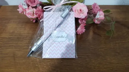 Bloquinho Personalizado com Caneta