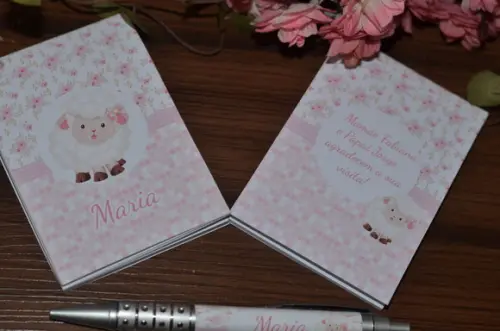 Bloquinho Personalizado com Caneta