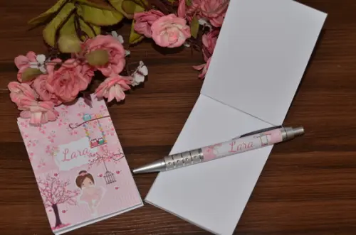 Bloquinho Personalizado com Caneta