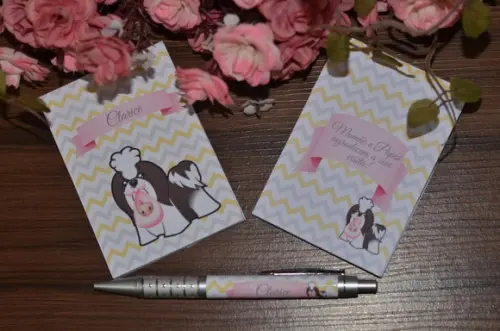 Bloquinho Personalizado com Caneta