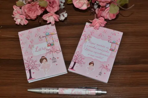 Bloquinho Personalizado com Caneta
