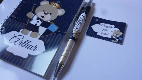 Bloquinho Personalizado com Caneta 14x10