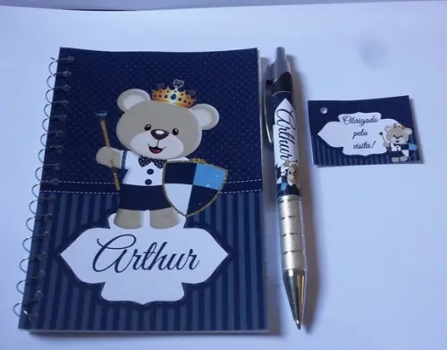 Bloquinho Personalizado com Caneta 14x10
