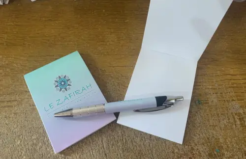 Bloquinho Personalizado com Caneta Brinde de Lojas Atacado