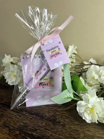 Bloquinho Personalizado com Caneta Dia das Mães
