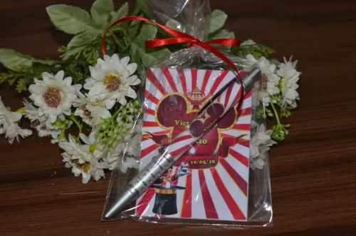 Bloquinho Personalizado com Caneta Mickey Mágico