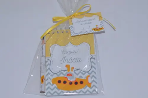 Bloquinho Personalizado com Lápis