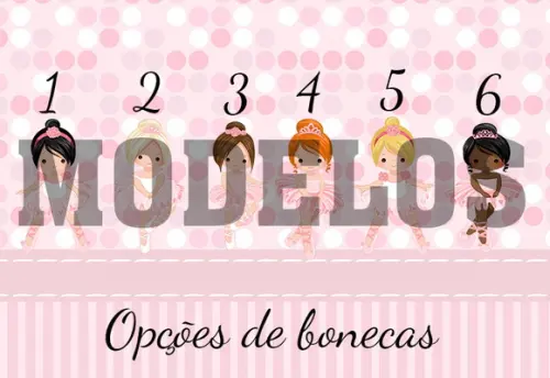 Bloquinho Personalizado com Lápis Bailarina