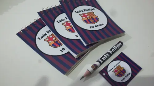 Bloquinho Personalizado com Lápis Barcelona