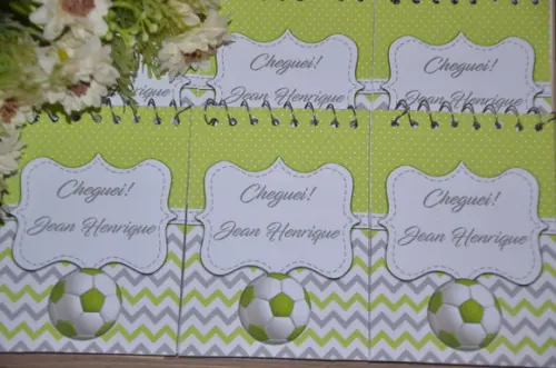 Bloquinho Personalizado com Lápis Bola