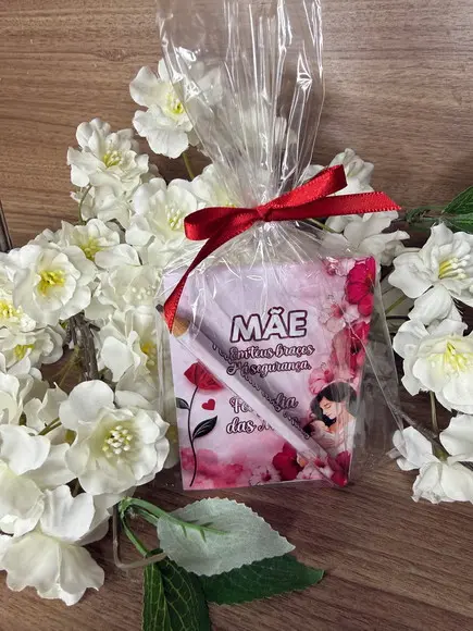 Bloquinho Personalizado com Lápis Dia das Mães