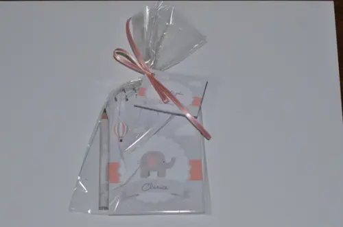 Bloquinho Personalizado com Lápis Elefantinho