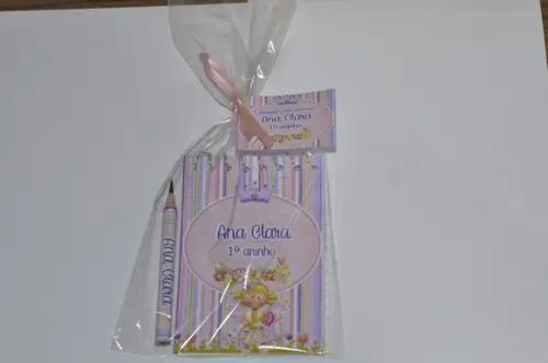Bloquinho Personalizado com Lápis Fada