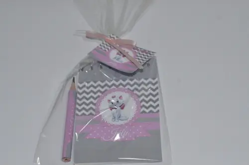 Bloquinho Personalizado com Lápis Gatinha Marie