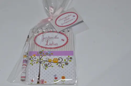 Bloquinho Personalizado com Lápis Jardim