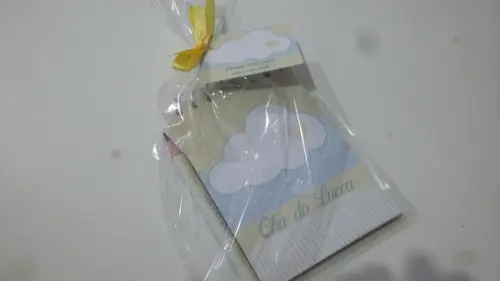 Bloquinho Personalizado com Lápis Nuvem