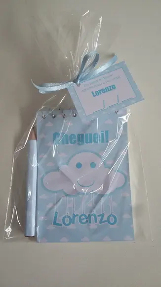 Bloquinho Personalizado com Lápis Nuvem