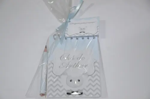 Bloquinho Personalizado com Lápis Ovelhinha