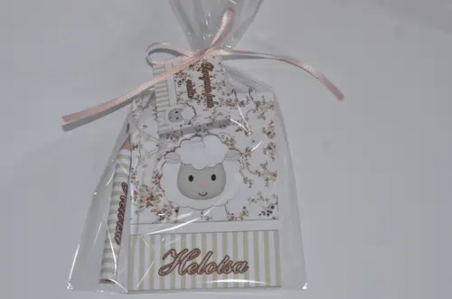 Bloquinho Personalizado com Lápis Ovelhinha