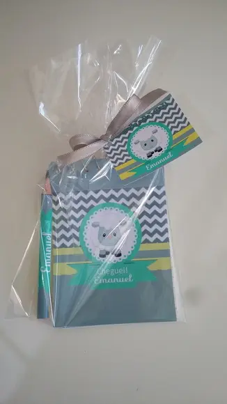 Bloquinho Personalizado com Lápis Ovelhinha