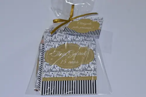 Bloquinho Personalizado com Lápis Paris