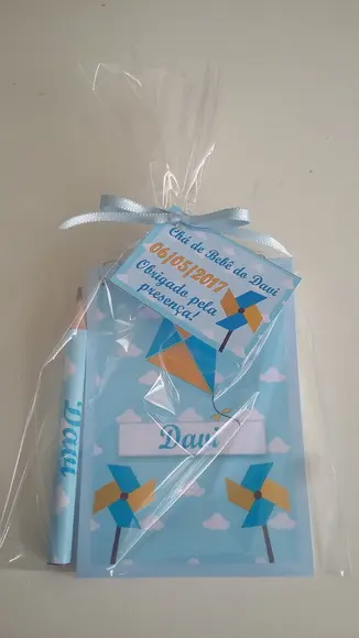 Bloquinho Personalizado com Lápis Pipa
