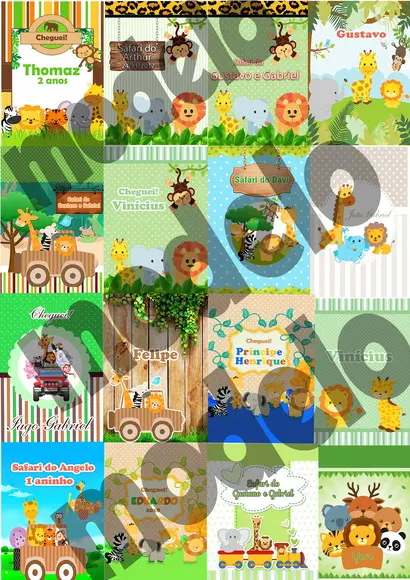 Bloquinho Personalizado com Lápis Safari