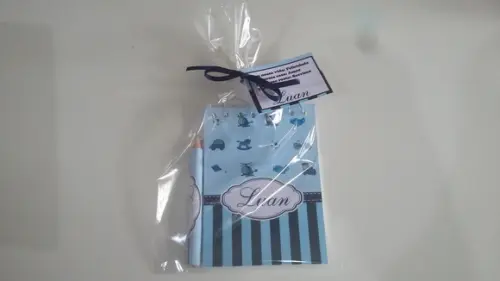 Bloquinho Personalizado com Lápis Transportes