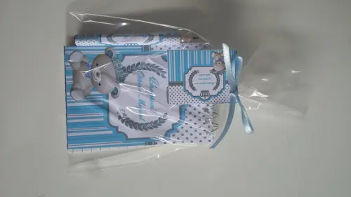Bloquinho Personalizado com Lápis Ursinhoprincipe