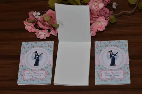 Bloquinho Personalizado Formatura Atacado