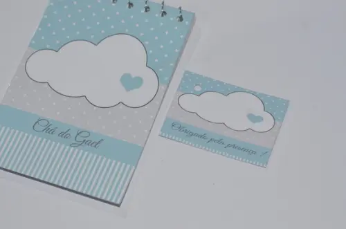 Bloquinho Personalizado Nuvem