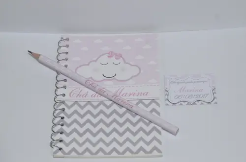 Bloquinho Personalizado Nuvem 14x10