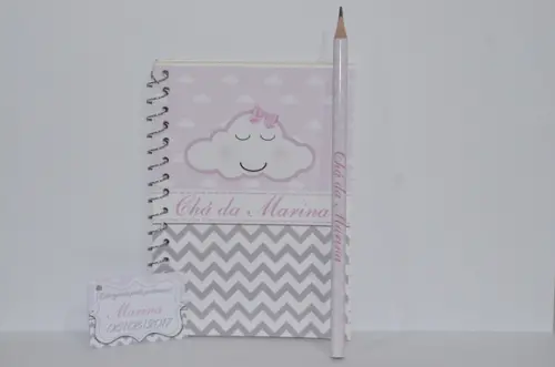 Bloquinho Personalizado Nuvem 14x10
