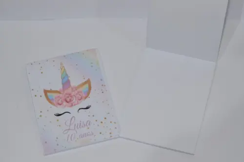 Bloquinho Personalizado Unicornio