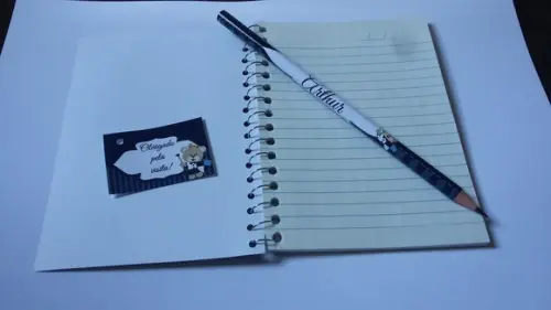 Bloquinho Personalizado Ursinho 14x10